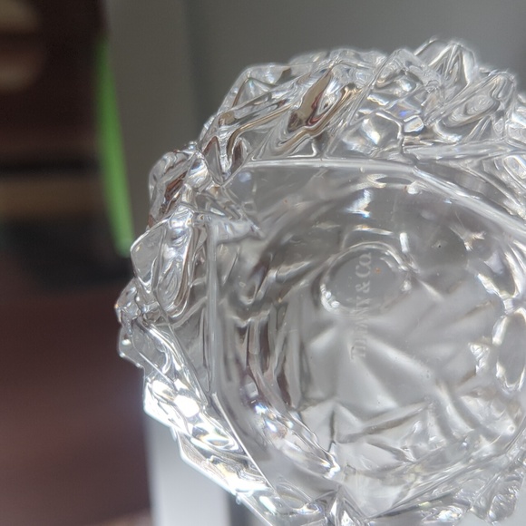 Tiffany and Co. heavy  Crystal perfume bottle never been used! - Picture 5 of 5